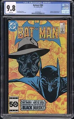 Buy Batman #386 CGC 9.8 NM/MT Key 1st Black Mask & Origin 1985 DC Comics • 237.08£