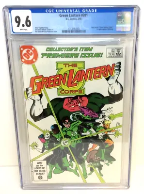 Buy 1986 Dc Comics Green Lantern 201 Green Lantern Corps 1st App Kilowog Cgc 9.6 • 102.77£