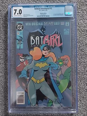 Buy D.C Comics Batman Adventures #12 Newsstand CGC 7.0 Copy. 1st Harley Quinn Appear • 375£