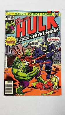 Buy Incredible Hulk #205 - Newsstand - Death Of Jarella 1976 • 7.90£