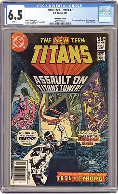 Buy New Teen Titans #7 CGC 6.5 Newsstand 1981 4325502019 • 30.13£