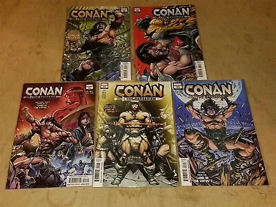 Buy Conan The Barbarian #19-23 Marvel Comics 2021 Set (5) • 16.49£