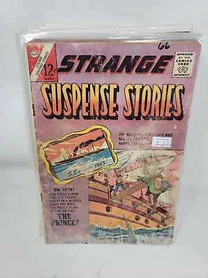 Buy Strange Suspense Stories #66 *1963* Charlton Silver Age Horror 2.0* • 2.04£