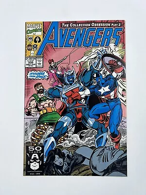 Buy Avengers #335 Marvel 1991 NM- Captain America Black Widow Hercules Vision Rage • 3.56£