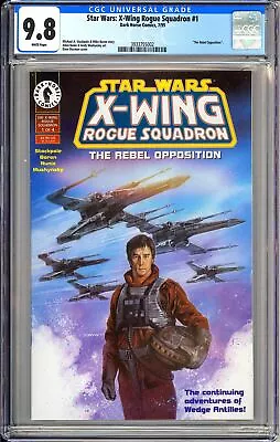 Buy Star Wars: X-Wing Rogue Squadron #1 CGC 9.8 3933755002   The Rebel Opposition   • 79.66£