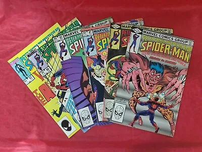 Buy Peter Parker The Spectacular Spider-Man #65 68 81 82 86 92 -- 1982 Marvel Comics • 29.48£