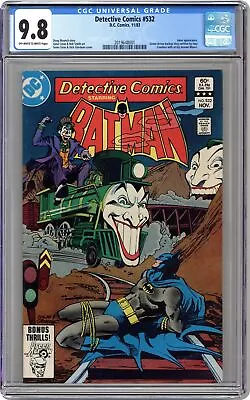 Buy Detective Comics #532 CGC 9.8 1983 2019648001 • 181.84£