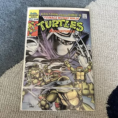 Buy Teenage Mutant Ninja Turtles Adventures #1 (Archie 1989) New Old Stock • 34.79£