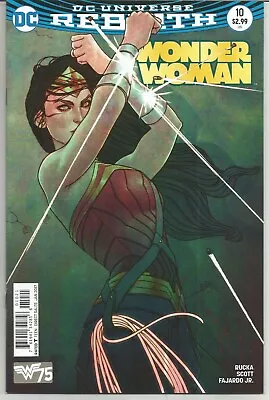 Buy WONDER WOMAN - No 10 (January 2017) VARIANT COVER By JENNY FRISON • 9.50£