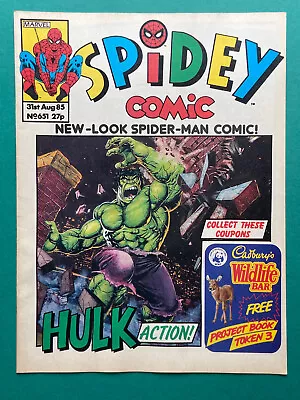 Buy Spidey Comic (UK Spider-Man Weekly) #651-#666 (Marvel 1985) Choose Your Issues! • 34.99£