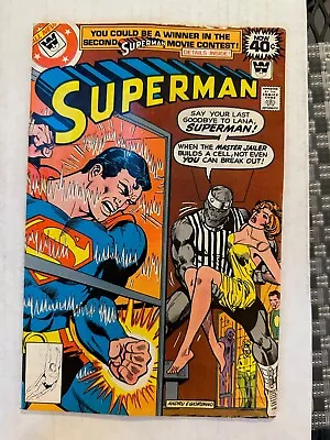 Buy Superman #331 Comic Book  Whitman Variant , 1st App Master Jailer • 2.63£