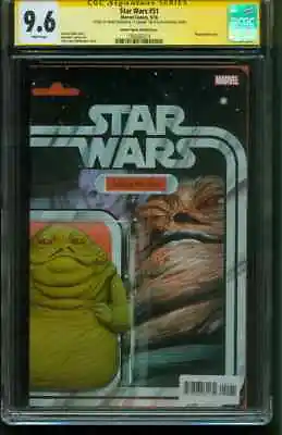 Buy Star Wars  51 CGC SS 9.6 Mark Dodson Jabba The Hutt Remark Figure Variant 9/18 • 315.96£