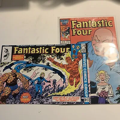 Buy Fantastic Four #252 + 300 - With Tattooz Insert Intact See Pics - High Grade • 14.99£