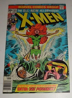Buy X-men #101 1st App Phoenix Nice 7.0 Cockrum 1976 • 376.93£