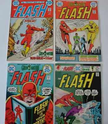 Buy The Flash Lot Of 4 Issues  #221 #225 #227 #238 Bronze Age 1973 / 1975 • 26£