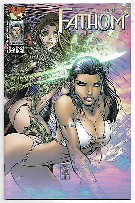 Buy Michael Turner's Fathom #12 With Witchblade & Tomb Raider FN/VFN (2000) Top Cow • 10£