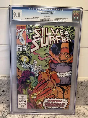 Buy Silver Surfer #44 CGC 9.8 1st Appearnce Infinity Gauntlet • 295.78£