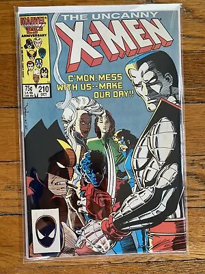 Buy Uncanny X-Men #210 1st Cameo Of The Marauders! (Marvel, 1986) VF- • 3.94£