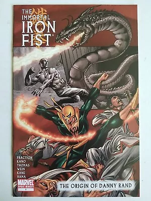 Buy Immortal Iron Fist The Origin Of Danny Rand (2008) #1 - Fine • 3.16£