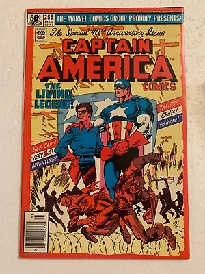 Buy Captain America #255 Nm Newsstand Marvel Bronze Age Frank Miller 1981 • 19.76£