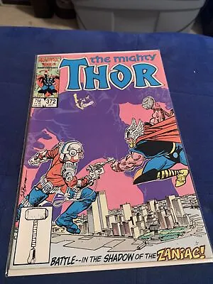 Buy The Mighty Thor 372 Comic Book 1986 1st TVA Justice Peace App  Loki High Grade • 8£