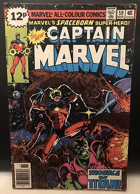 Buy Captain Marvel #59 Comic Marvel Comics Reader Copy • 3.85£