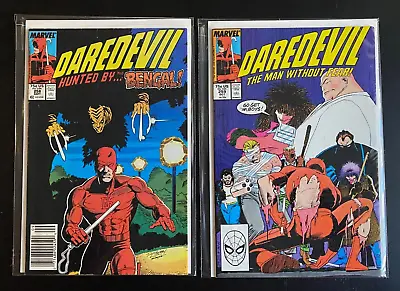 Buy Daredevil #258 VF (8.0) And 259 NM (9.4) 1988 Marvel Comics • 15.99£
