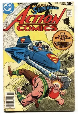Buy ACTION COMICS #481 Comic Book 1978-1st Appearance Of SUPERMOBILE • 20.26£