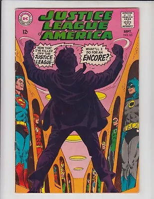 Buy Justice League Of America #65 Vg • 7.59£