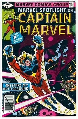 Buy Marvel Spotlight #1, 2 Avg Fn/vf 7.0 Captain Marvel Frank Miller Gilbert 1979 • 19.95£