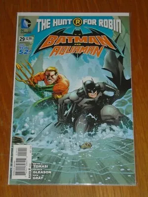 Buy Batman And Robin #29 Dc Comics Aquaman May 2014 Nm+ (9.6 Or Better) • 4.99£