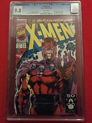 Buy X-MEN #1 Magneto Cover DAcolytes 1st App CGC 9.8 NM/MT Marvel 1991 Wolverine • 3.20£