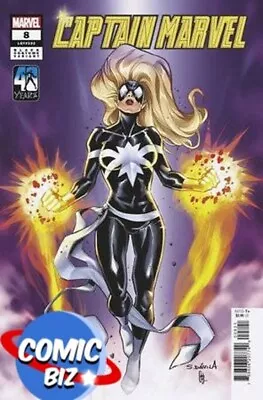 Buy Captain Marvel #8 (2024) 1st Printing *davila Black Costume Variant Cover* • 4.40£