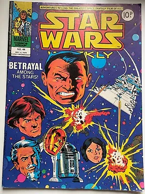 Buy Star Wars Weekly, No.44 Vintage Marvel Comics UK • 2.95£