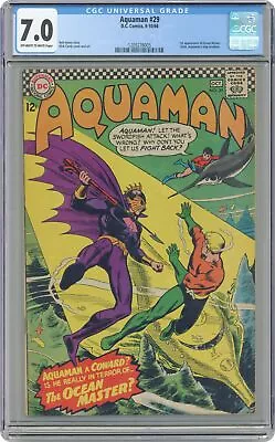 Buy Aquaman #29 CGC 7.0 1966 1209278005 1st App. Ocean Master • 322.26£