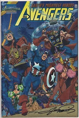 Buy Marvel Chromium Classics Avengers #1 Dynamic Forces Signed George Perez Df Coa 5 • 99.95£