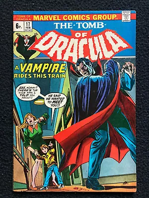 Buy Tomb Of Dracula 17 (1973) Marvel Comics Blade Bitten By Dracula! • 17£