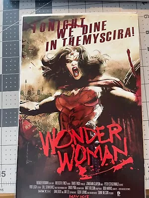 Buy Wonder Woman 40 Sienkiewicz 300 Movie  Poster 2015. Combined Shipping • 12.05£