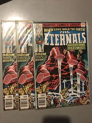 Buy The Eternals #10 1977 Bronze Age Marvel Comics Bronze Age Jack Kirby CELESTIALS • 4.20£