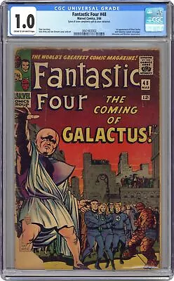 Buy Fantastic Four #48 CGC 1.0 1966 3841663002 1st App. Galactus, Silver Surfer • 869.67£