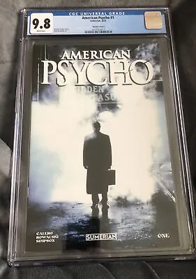 Buy AMERICAN PSYCHO #1 • CGC 9.8 • 1:25 Variant Cover F • PHOTO CVR Patrick Bateman • 138.36£