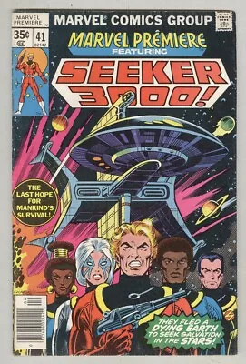 Buy Marvel Premiere #41 April 1978 VG Seeker 3000 • 2.38£