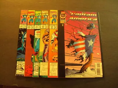 Buy 6 Iss Capt America #402,405,407,413-414,451 Modern Age Marvel Comics ID:70215 • 15.18£