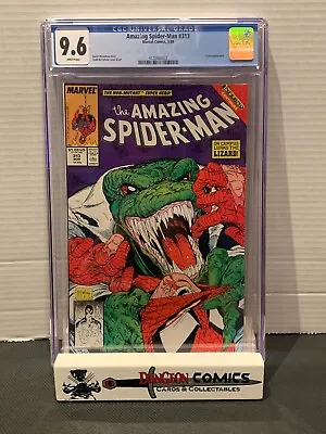 Buy Amazing Spider-Man # 313 CGC 9.6 Mcfarlane Lizard Cover Marvel 1989 [GC-18] • 79.94£