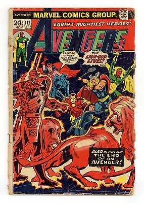 Buy Avengers #112 FR 1.0 1973 • 15.28£
