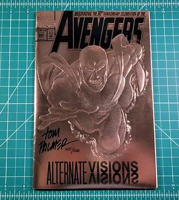 Buy Avengers #360 (1993) 30th Anniversary Signed Tom Palmer W/ COA Marvel Comics VF • 19.76£