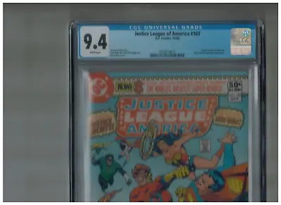 Buy Justice League Of America 183  JLA/JSA New Gods CGC 9.4 Near Mint White Pages! • 202.69£