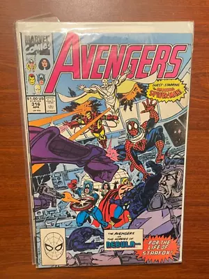 Buy Avengers #316 APR 1990 Spiderman • 7.19£