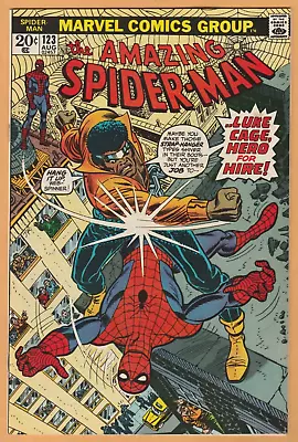 Buy Amazing Spider-Man #123 - Spider-Man - Power Man - WP - NM (9.2) • 79.91£