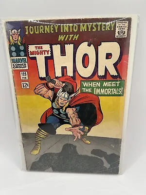 Buy JOURNEY INTO MYSTERY THOR #125- Marvel 1965 Hercules Appearance.  • 48.22£